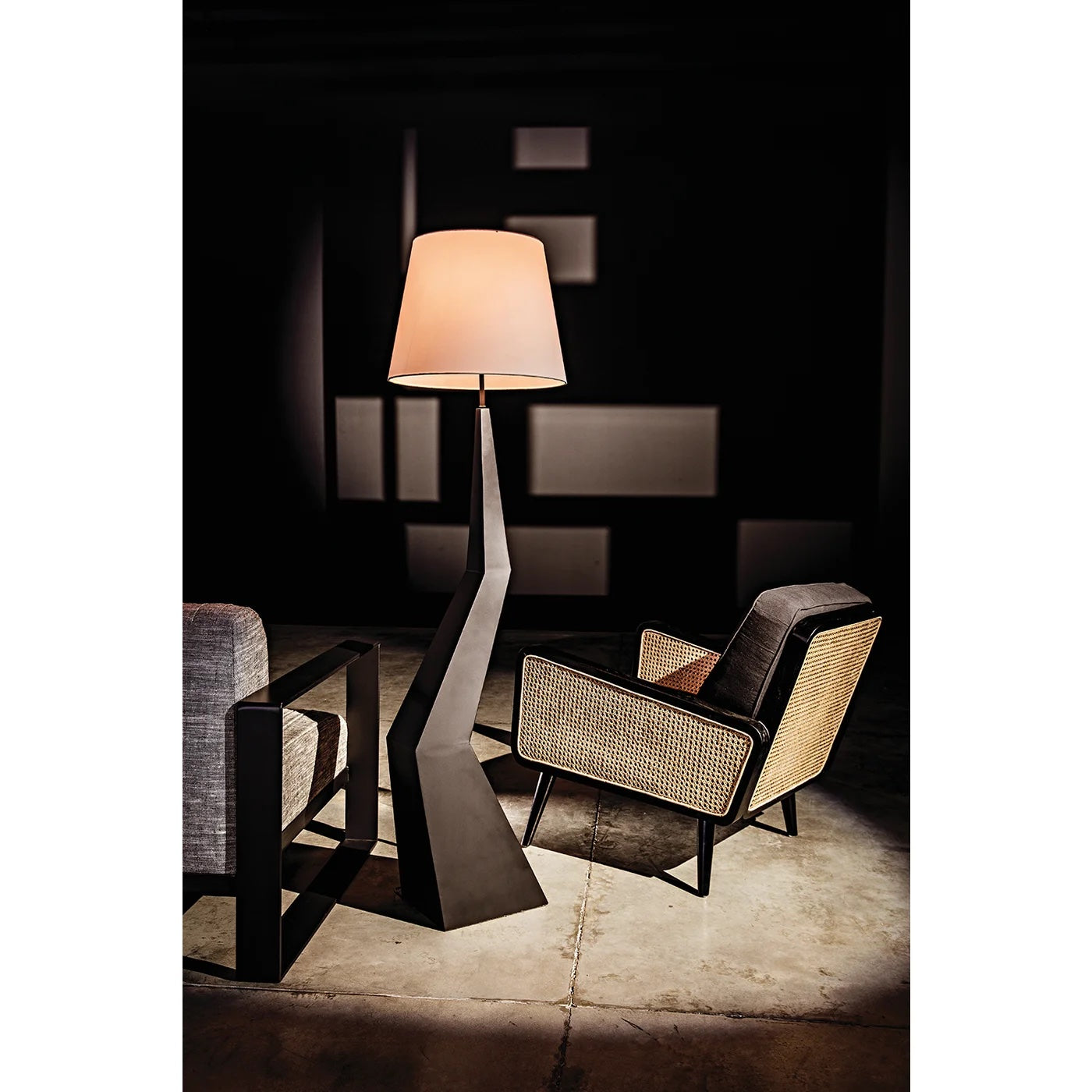 Zig Zag Floor Lamp