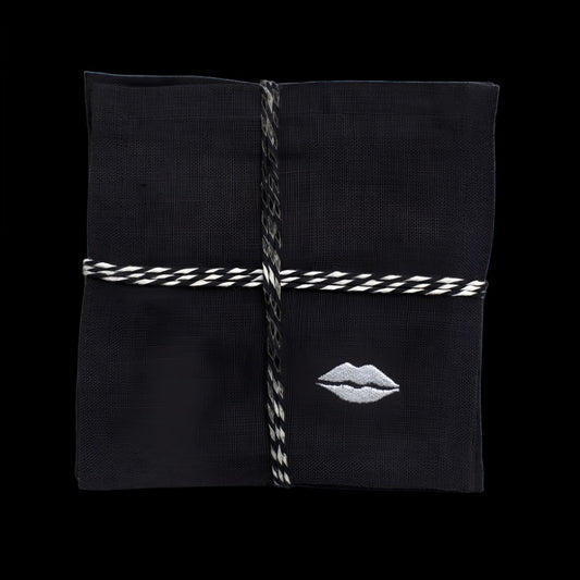 Kiss Cocktail Napkins