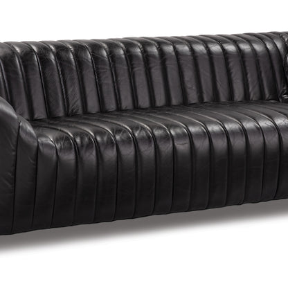 Hermes Leather Sofa