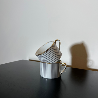 Vintage Stripped Teacup
