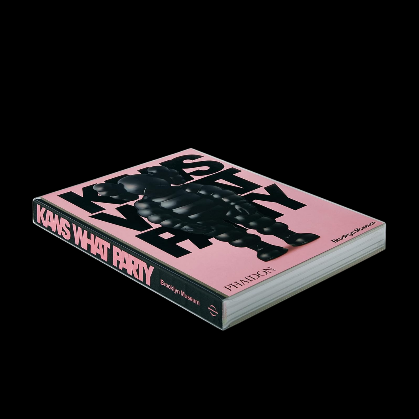 KAWS: WHAT PARTY (Black on Pink edition)