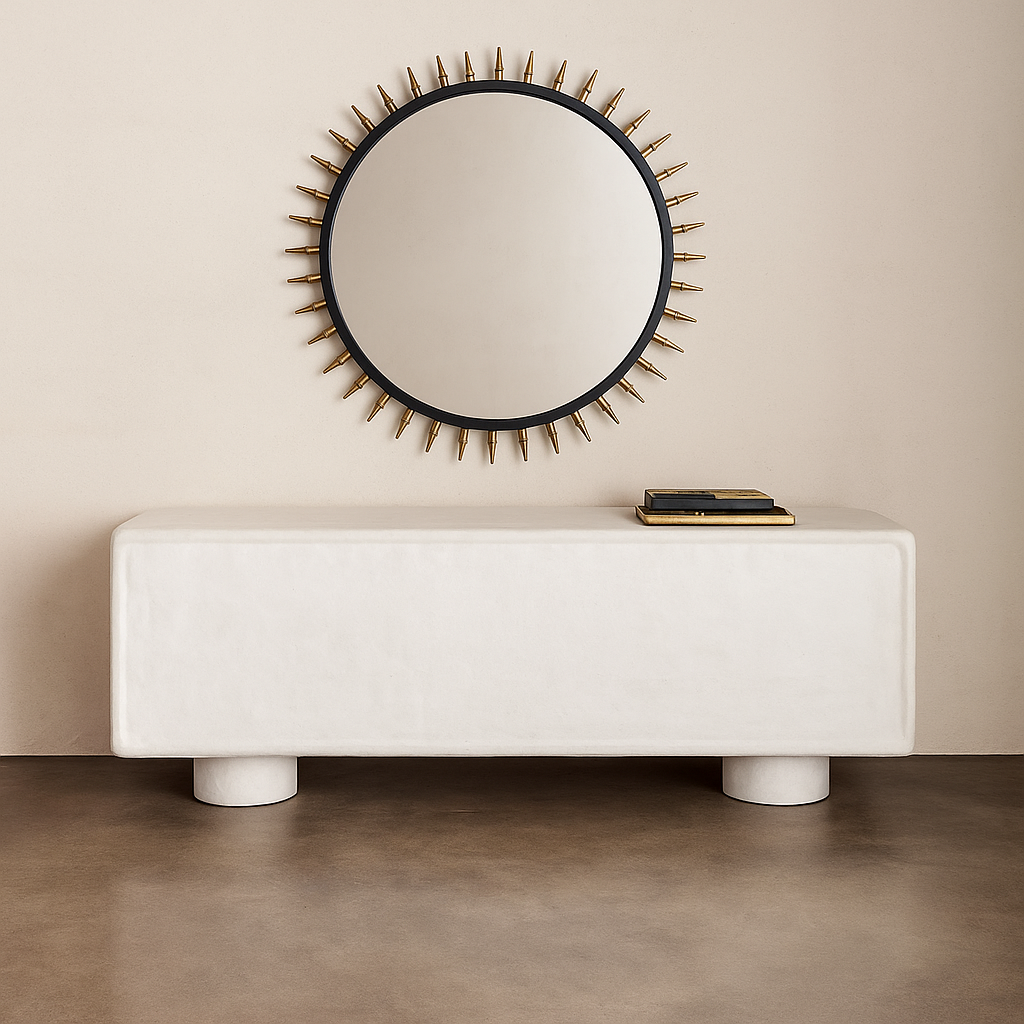Spiked Wall Mirror