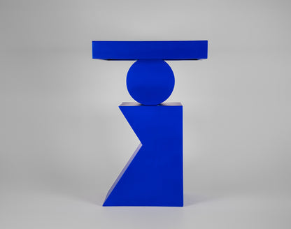 Yves Klein Blue Side Table